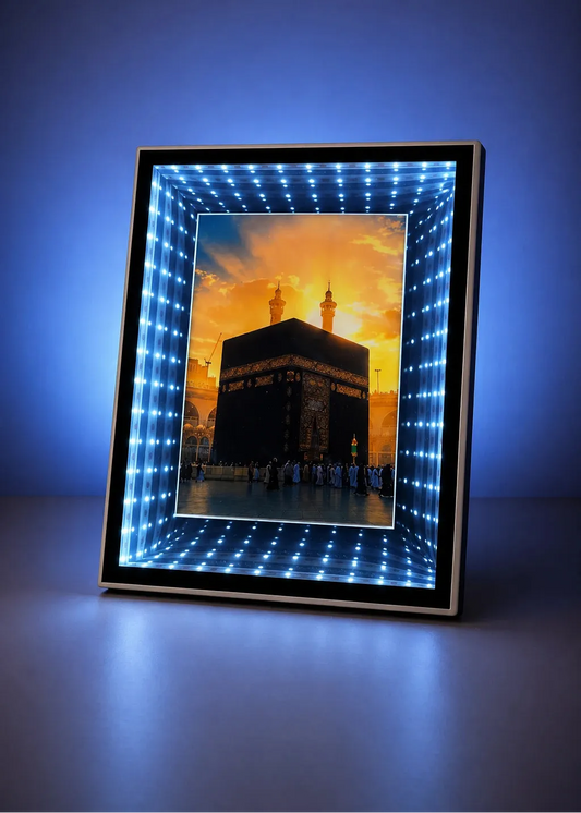 Islamic 3D LED Magic Mirror Frame Set | Pack of 2 Gifts Creator