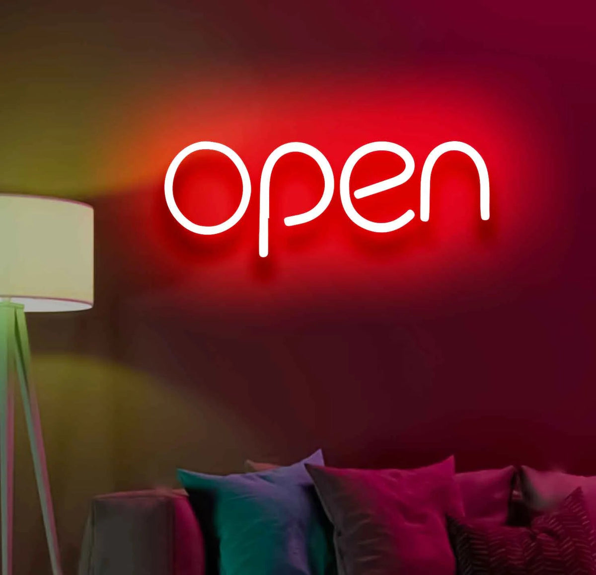 Open Neon Sign - Neon Light Gifts Creator