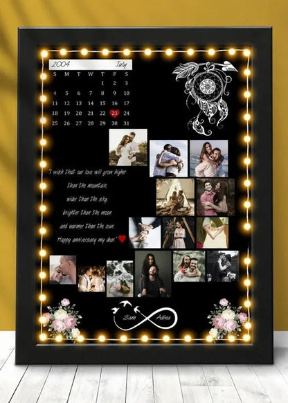 Personalized LED Magic Mirror Photo Frame Gifts Creator