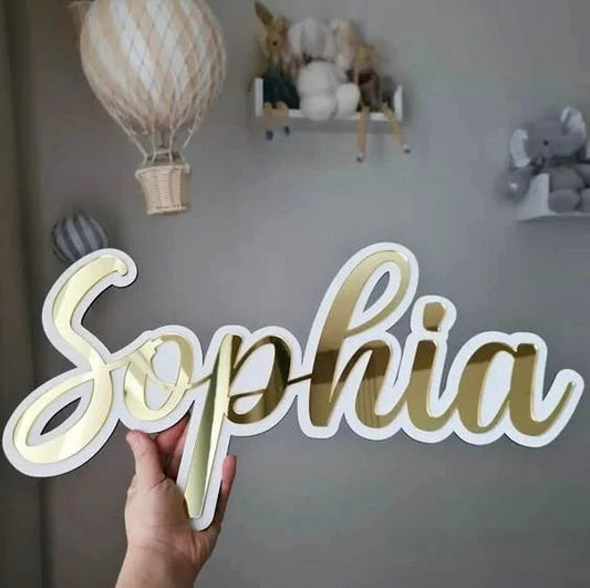 Acrylic Customised Name for Wall Decor Gifts Creator