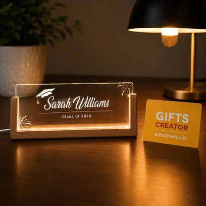 Personalized LED Name Plate Lamp USB Powered | NL66