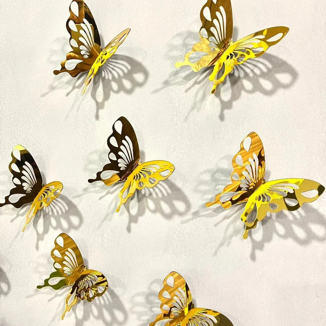 New 2024 Acrylic Mirror Butterflies for Wall Decor Gifts Creator