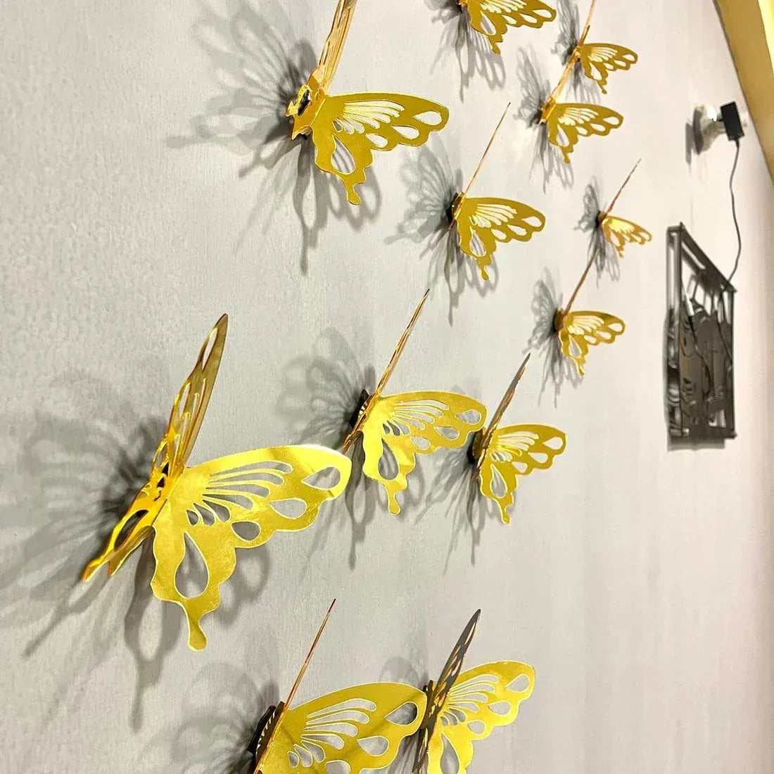 New 2024 Acrylic Mirror Butterflies for Wall Decor Gifts Creator