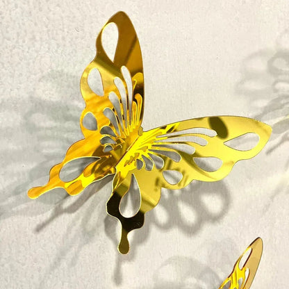 New 2024 Acrylic Mirror Butterflies for Wall Decor Gifts Creator