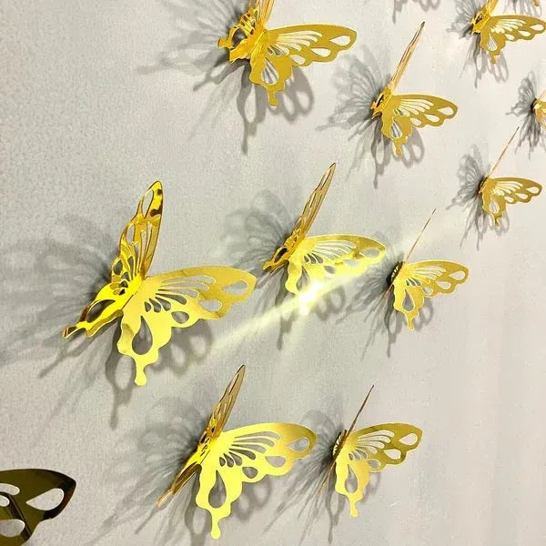 New 2024 Acrylic Mirror Butterflies for Wall Decor Gifts Creator