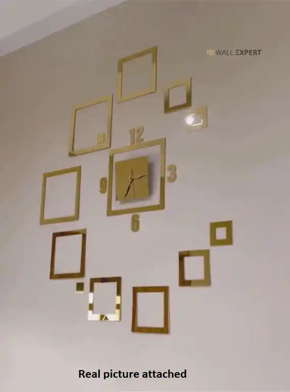 European Design Acrylic Wall Clock Gifts Creator