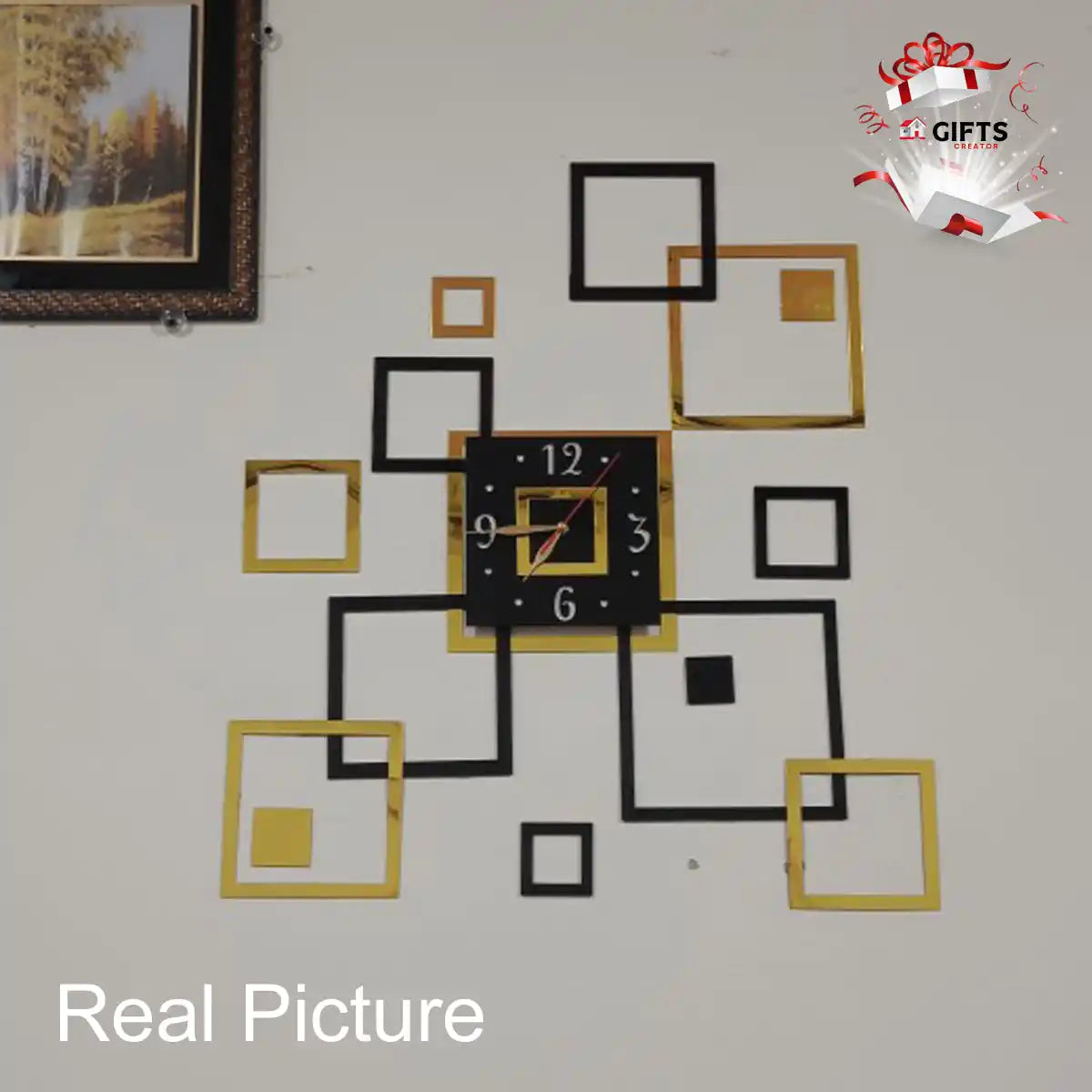 Modern Acrylic Wall clock | C150| Gifts Creator
