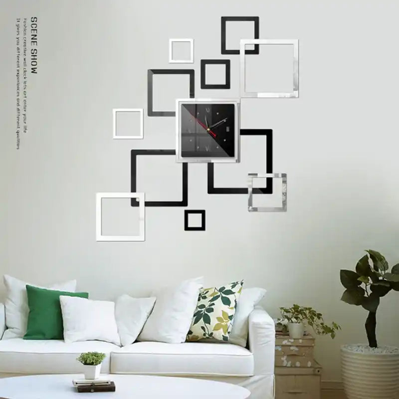 Modern Acrylic Wall clock | C150| Gifts Creator